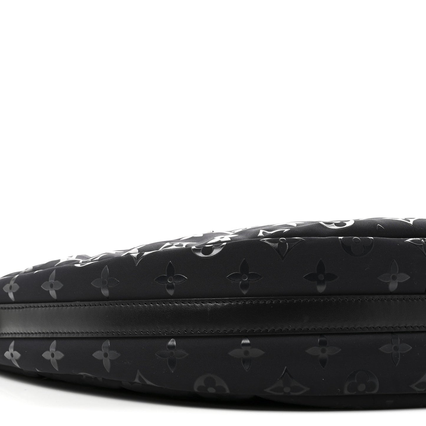 Nylon Monogram Loop Pocket Hobo Polar Night