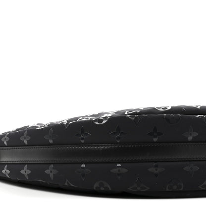 Nylon Monogram Loop Pocket Hobo Polar Night