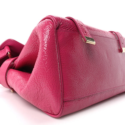 Spongy Patent Small Alexa Pink