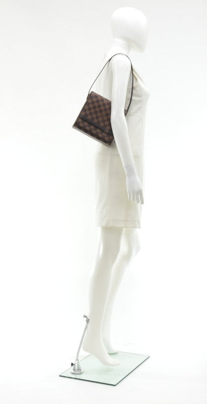 Louis Vuitto Tribeca Damier Ebene Canvas Shoulder Bag