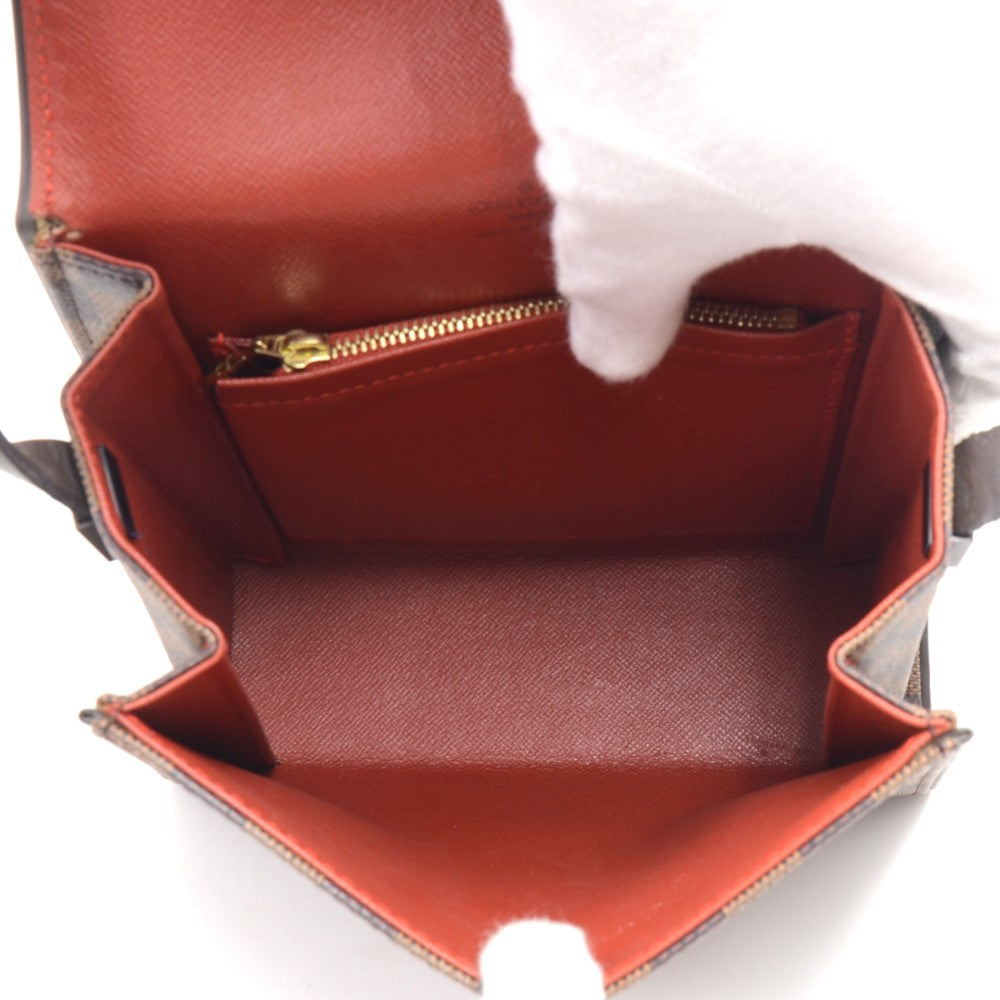Louis Vuitto Tribeca Damier Ebene Canvas Shoulder Bag