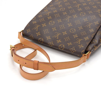 Louis Vuitto Musette Monogram Canvas Large Shoulder Bag