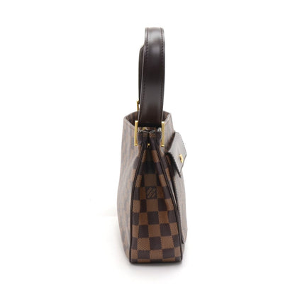 Louis Vuitto Aubagne Damier Ebene Canvas Shoulder Bag