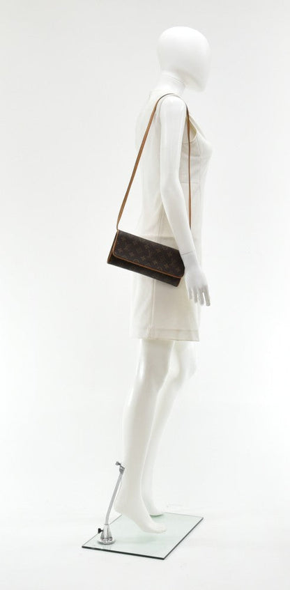 Louis Vuitto Pochette Twin GM Monogram Canvas Shoulder Bag