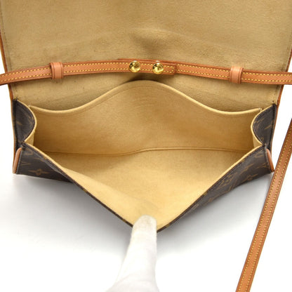 Louis Vuitto Pochette Twin GM Monogram Canvas Shoulder Bag