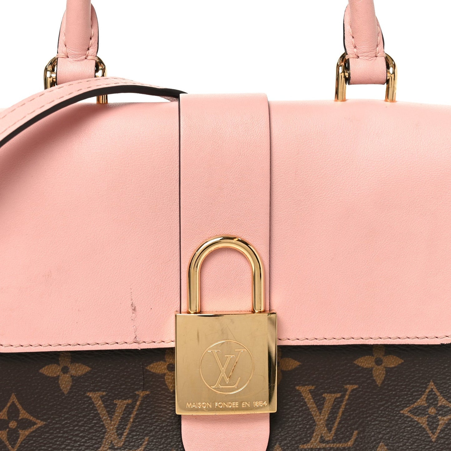 Monogram Locky BB Rose Poudre
