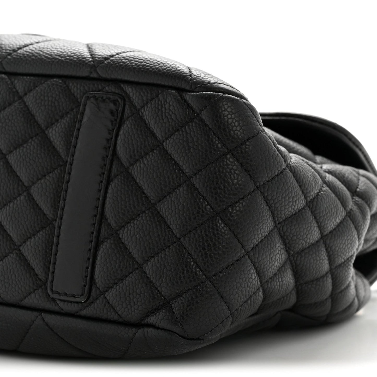 Caviar Quilted Coco Casual Flap Black