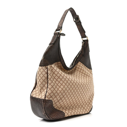 Diamante Catherine Hobo Brown
