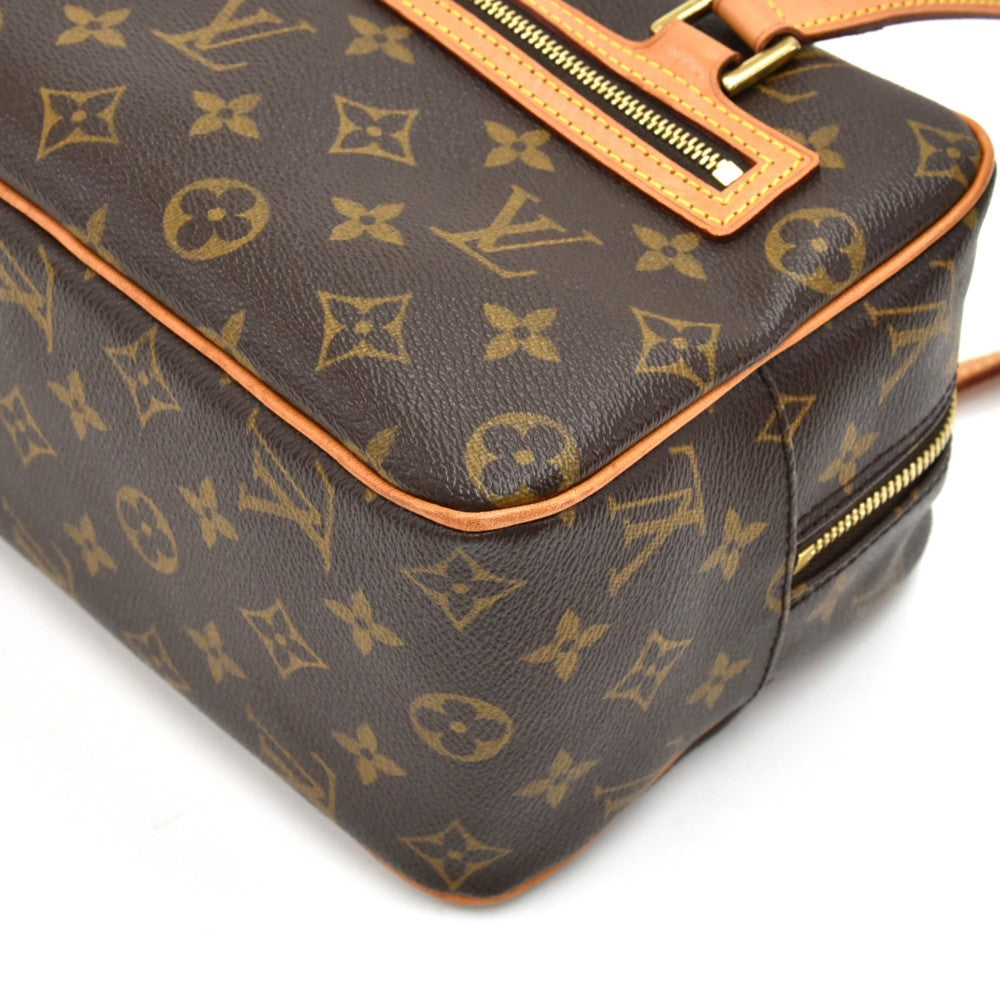 Louis Vuitto Cite MM Monogram Canvas Shoulder Bag