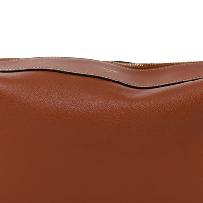 Supple Calfskin Medium Romy Shoulder Bag Tan