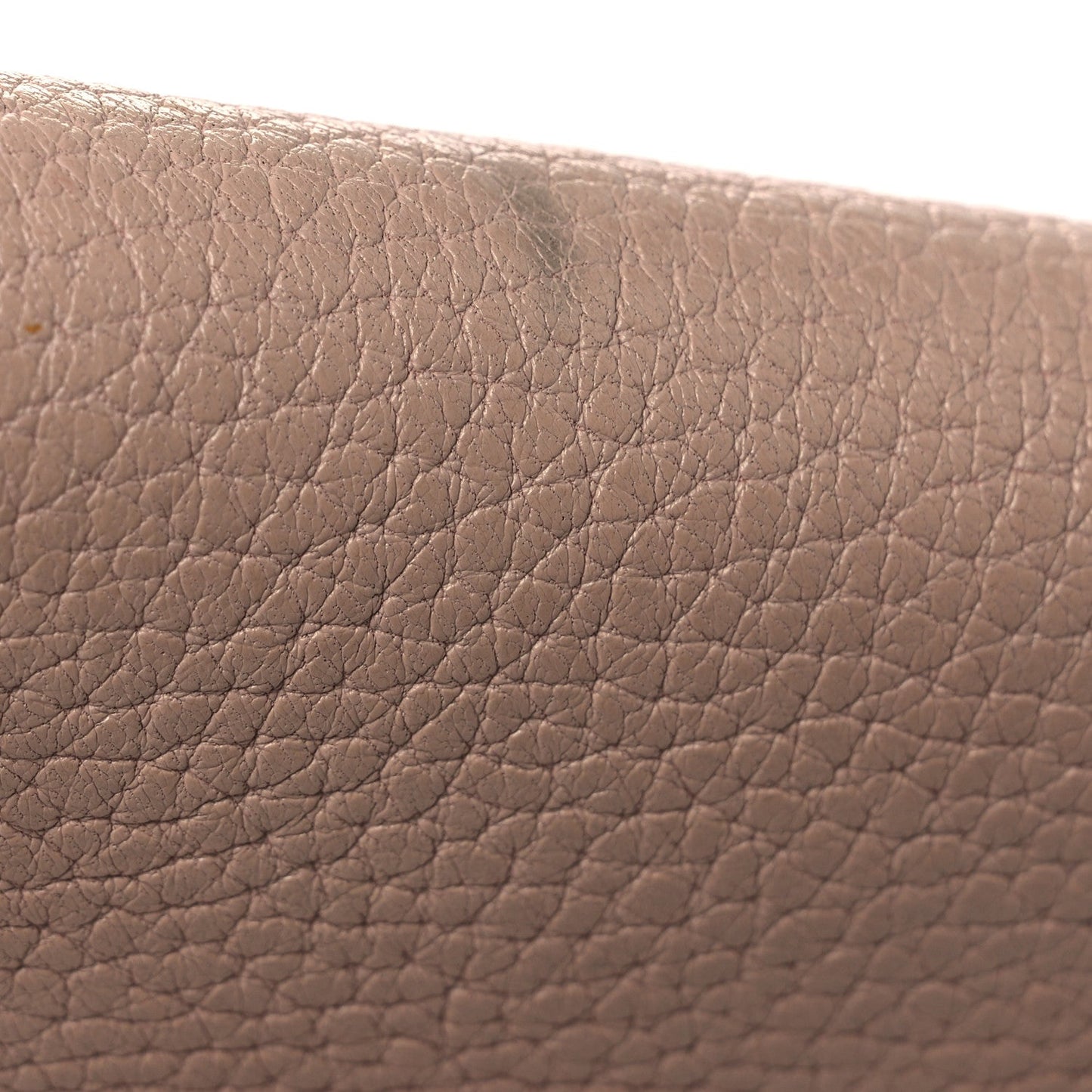 Grained Lambskin Drew Shoulder Bag Cement Pink