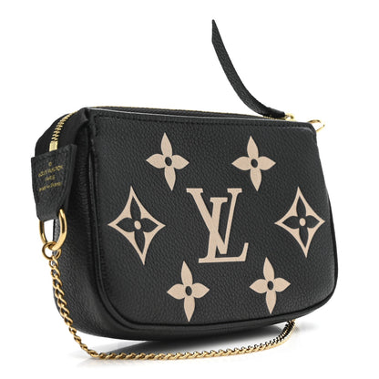 Empreinte Monogram Giant Mini Pochette Accessories Black