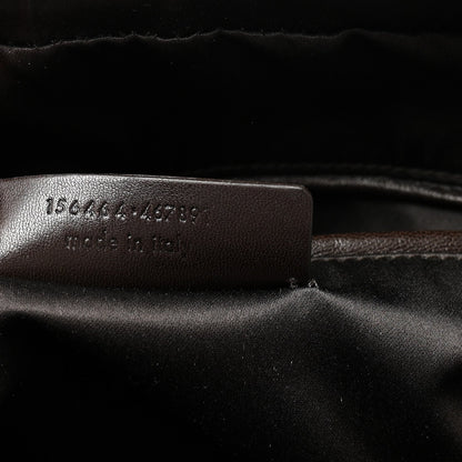 Calfskin Oversized Muse Brown