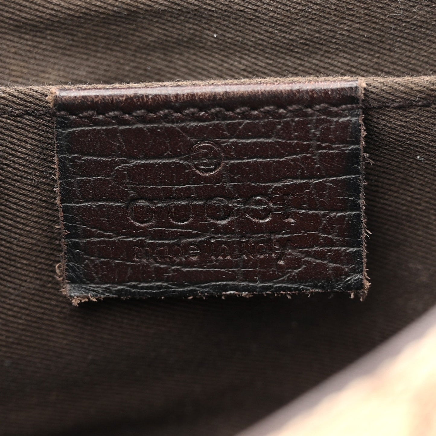 Monogram Horsebit Clutch Dark Brown