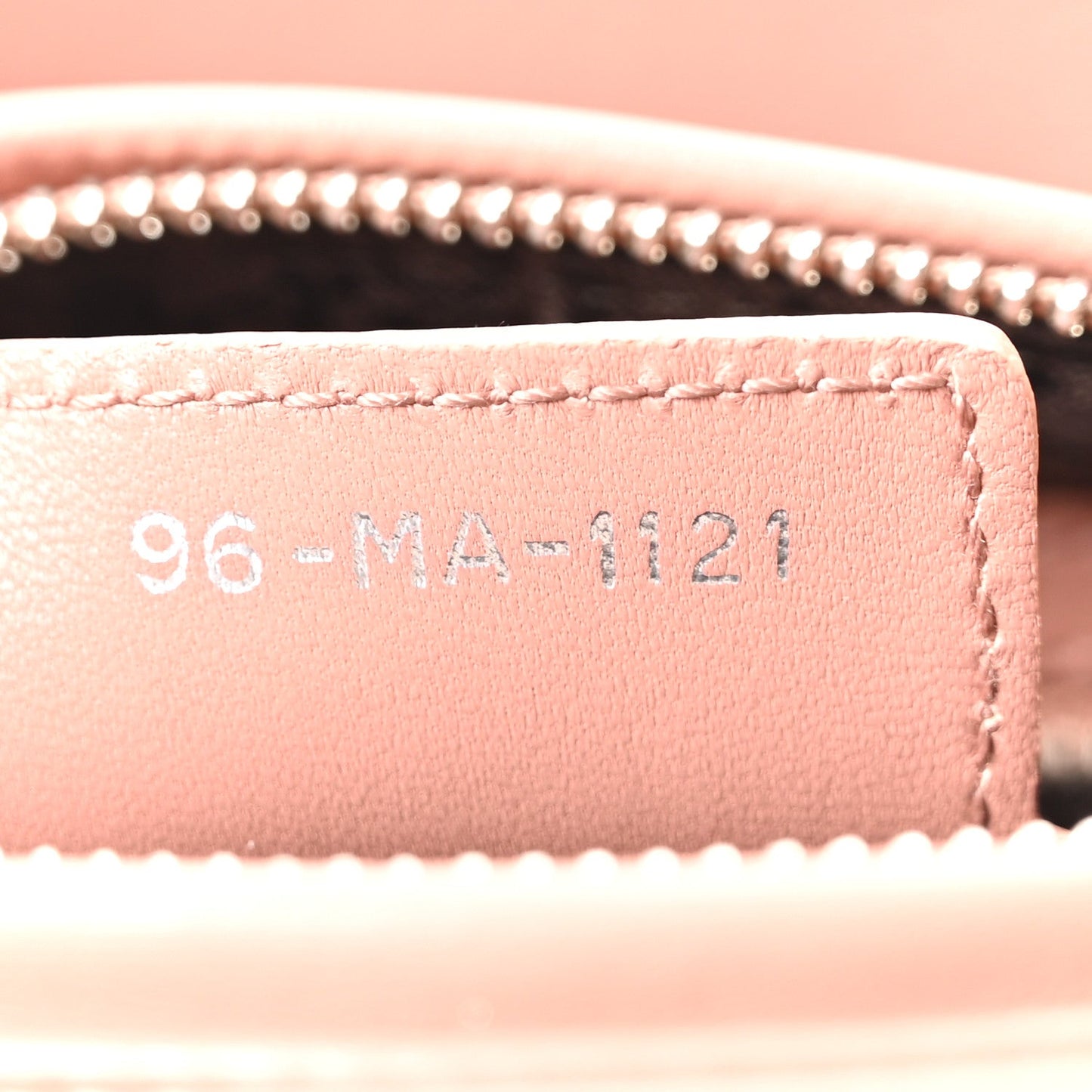Lambskin Cannage Medium Lady Dior Bois de Rose