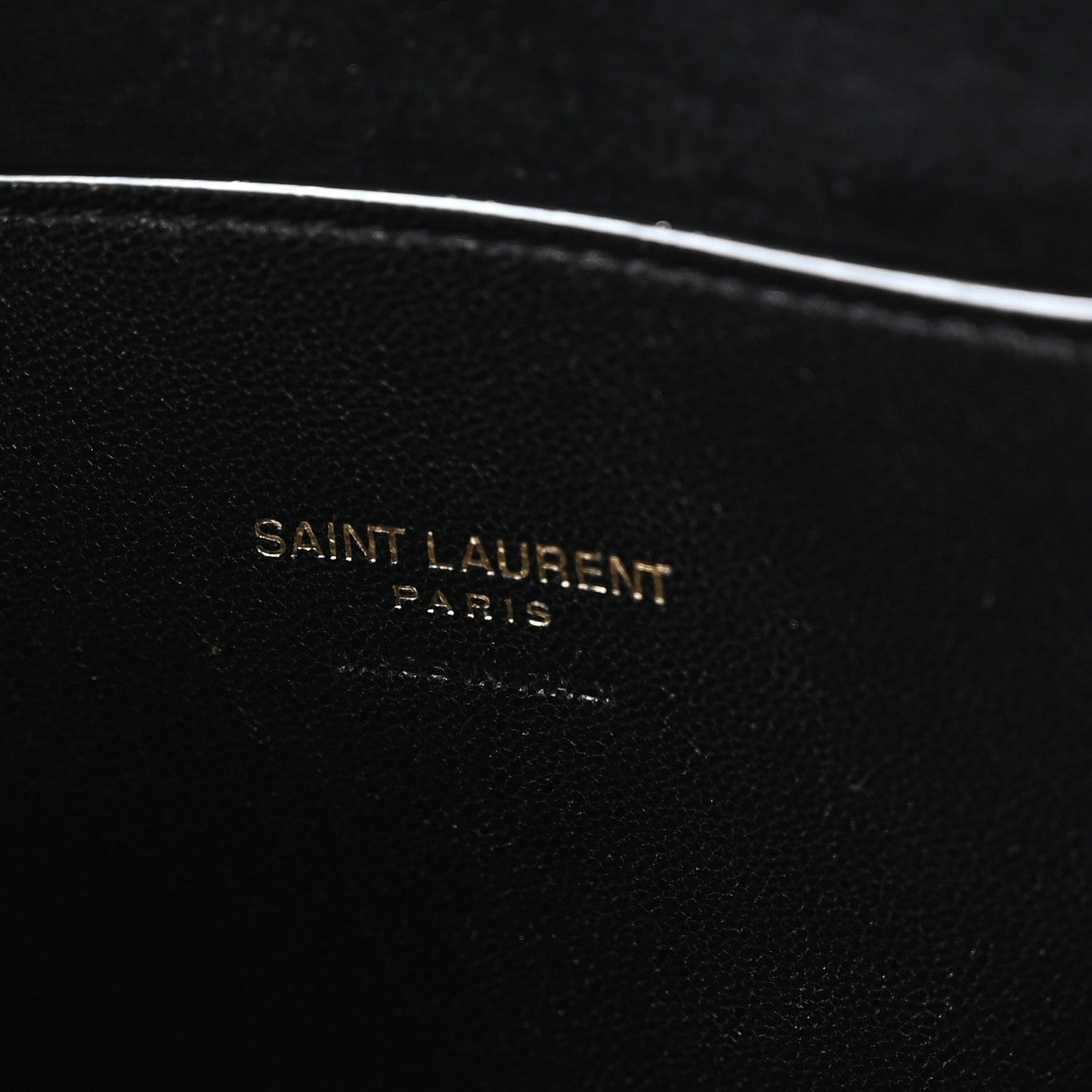 Lambskin Pochon Shoulder Bag Black