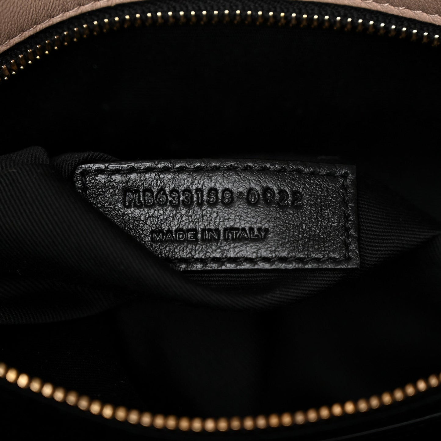 Lambskin Matelasse Monogram Medium Niki Chain Satchel Dark Beige