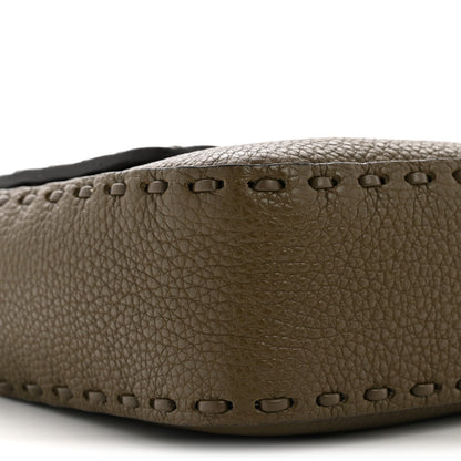 Cuoio Roma Sellerissima Nappa Sintetica Tape Stitch Baguette Wood