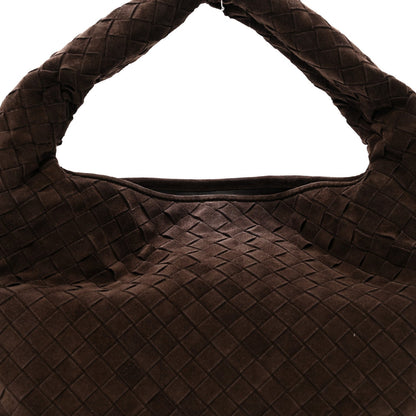 Suede Intrecciato Small Hop Fondant