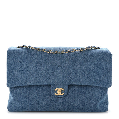 Denim Souplissimo Maxi Flap Blue