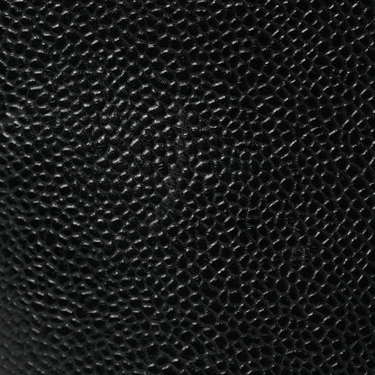 Caviar Large CC Shoulder Bag Black