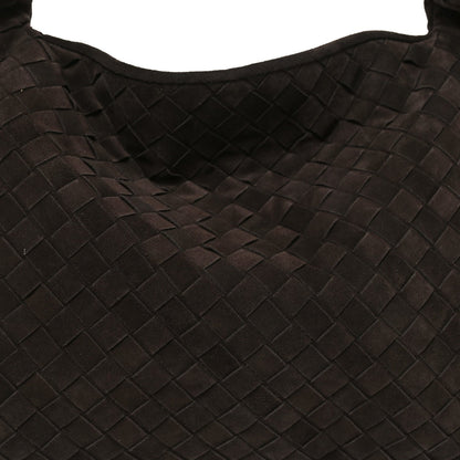 Suede Intrecciato Small Hop Fondant