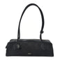 Nubuck Medium Le Teckel Bag Black Anthracite