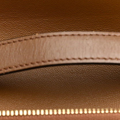 Box Calfskin Medium Classic Box Flap Bag Camel