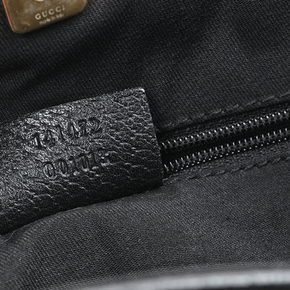 Monogram Large Abbey Tote Black
