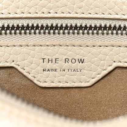 Grained Calfskin Medium Portfolio Tote Ivory