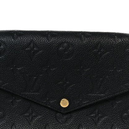 Empreinte Pochette Felicie Chain Wallet Black