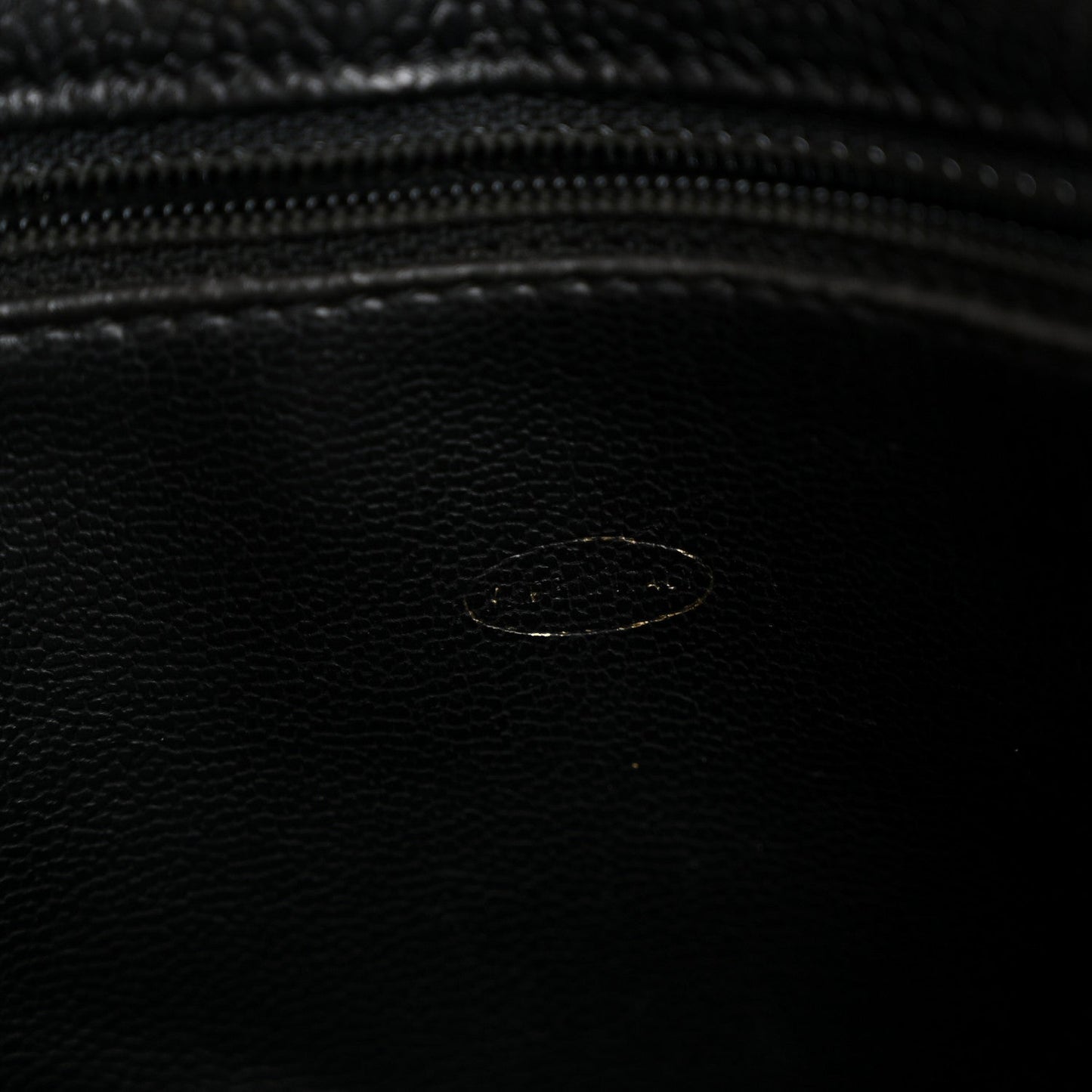 Caviar CC Flap Shoulder Bag Black