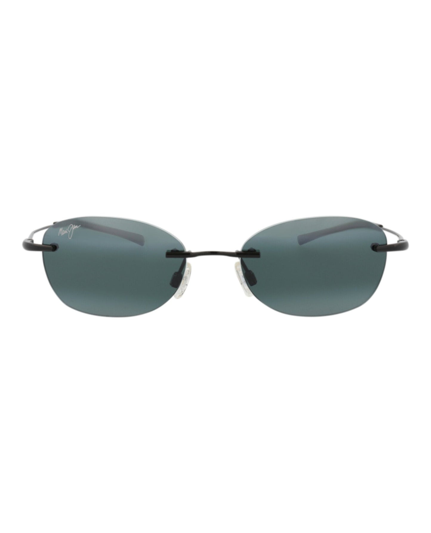 Maui Jim Unisex Round/Oval Black Black Grey Fashion Designer Eyewear