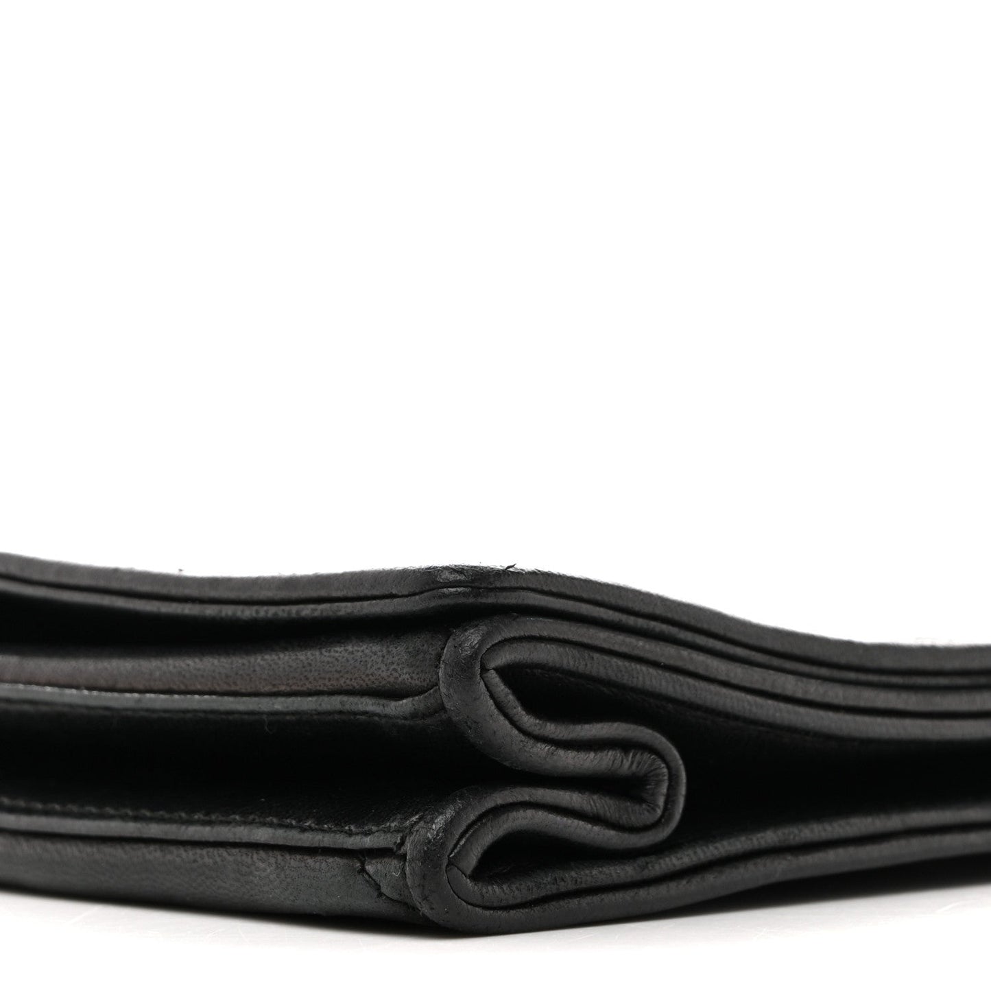 Lambskin Quilted Diamond CC Flap Black