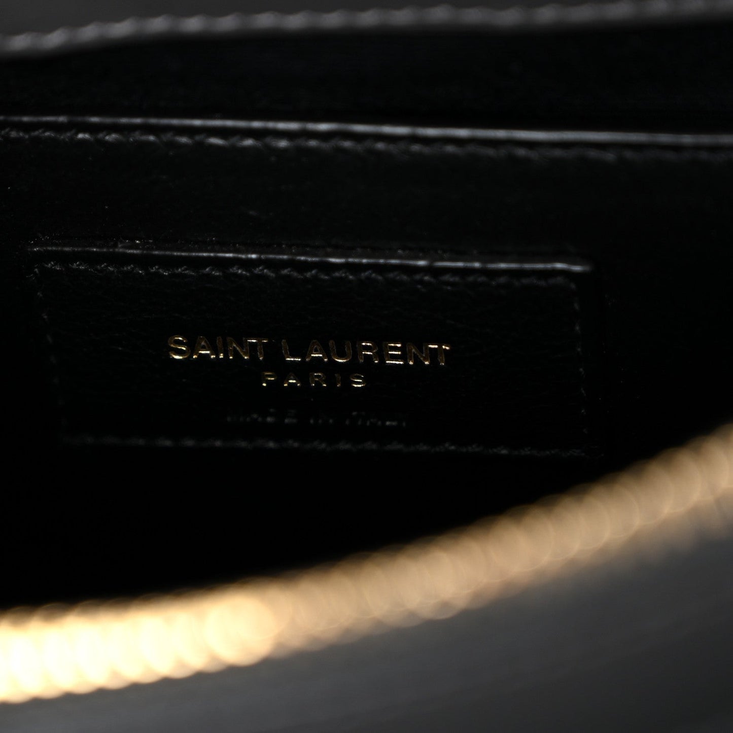 Calfskin Y Quilted Monogram Small Loulou Chain Satchel Storm