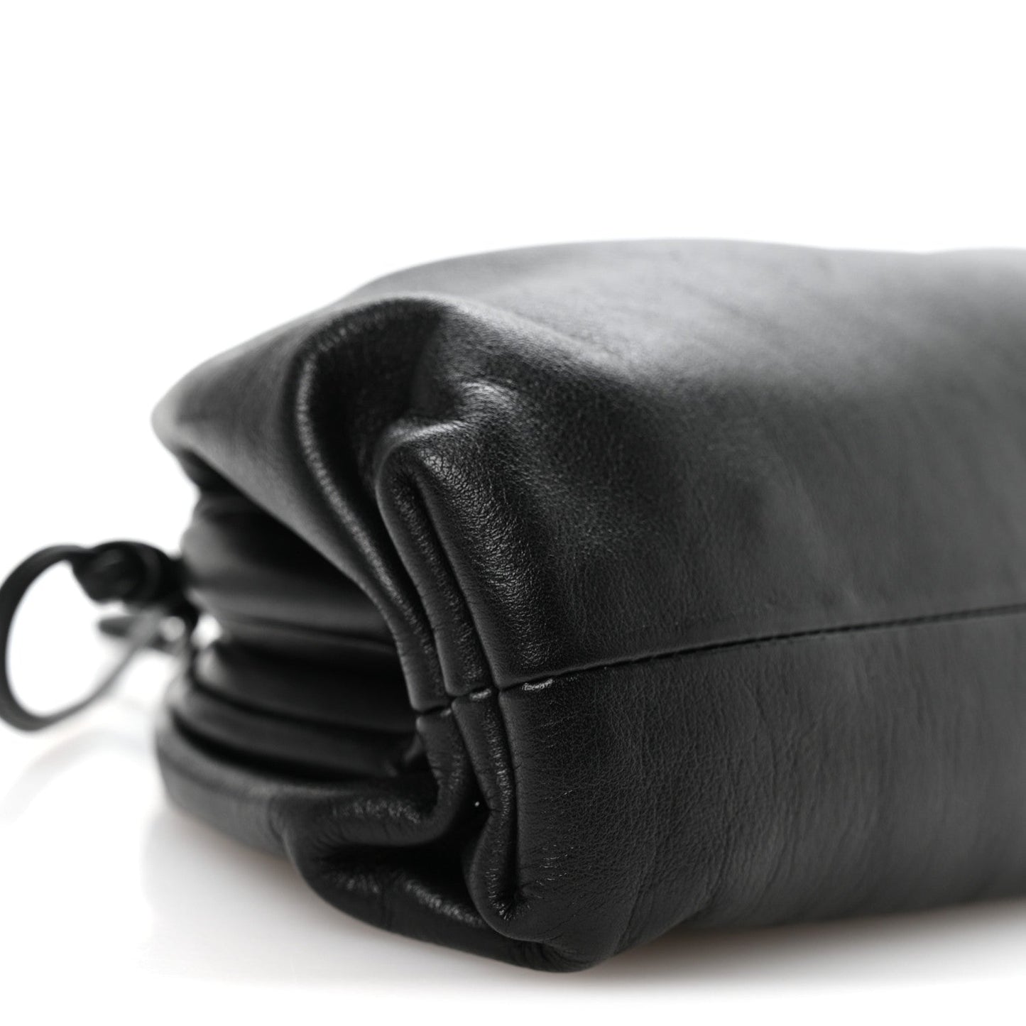 Butter Calfskin The Mini Pouch Black