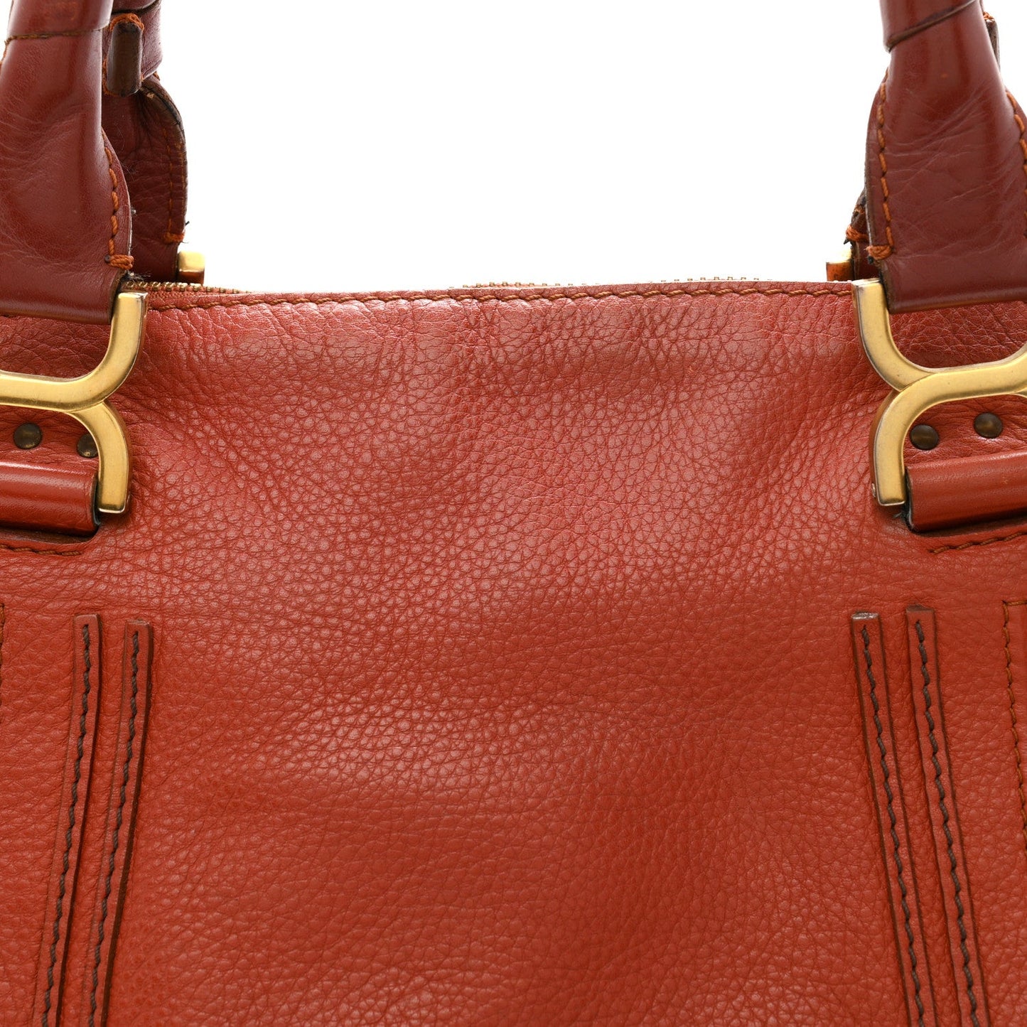 Calfskin Medium Marcie Satchel Brown Delight