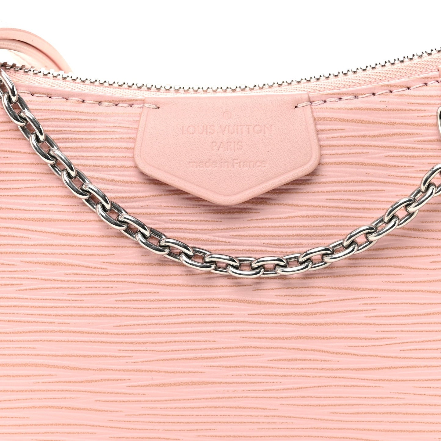 Epi Easy Pouch On Strap Rose Ballerine