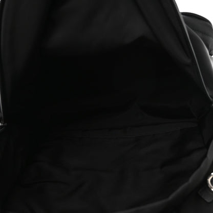 Tessuto Nylon Saffiano Day Backpack Black