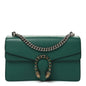 Pebbled Calfskin Small Dionysus Shoulder Bag Emerald