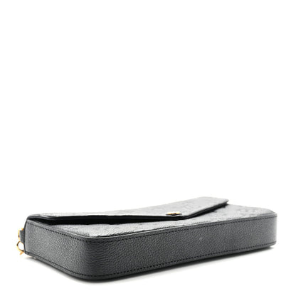 Empreinte Pochette Felicie Chain Wallet Black