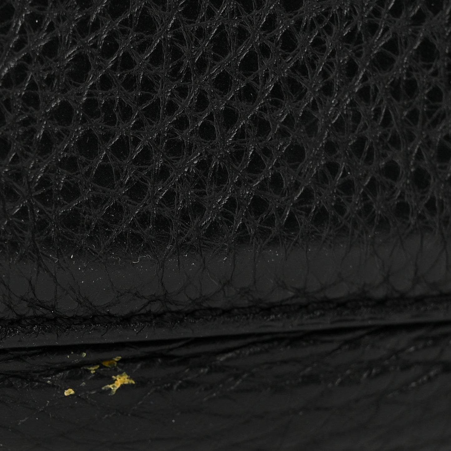 Pebbled Calfskin Hobo Black