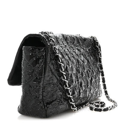Patent Large Lucky Symbols Flap Black