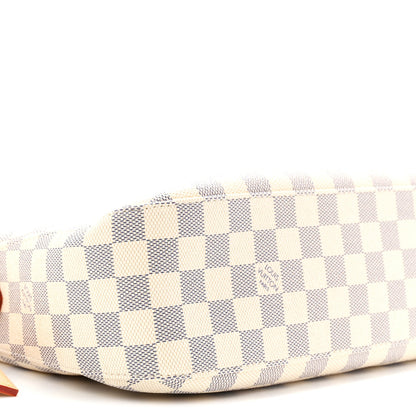 Damier Azur Slouchy PM Rose Ballerine