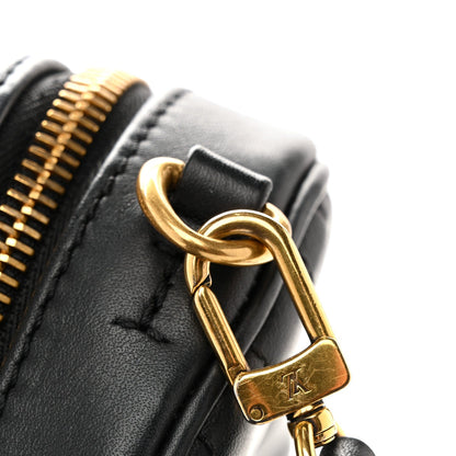 Calfskin New Wave Heart Bag Black