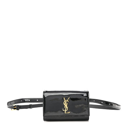 Patent Monogram Kate Belt Bag Black