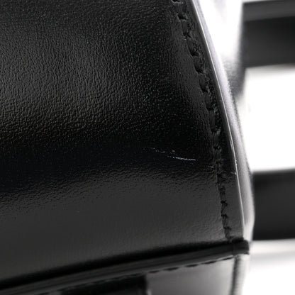 Shiny Lord Calfskin Mini Antigona Black