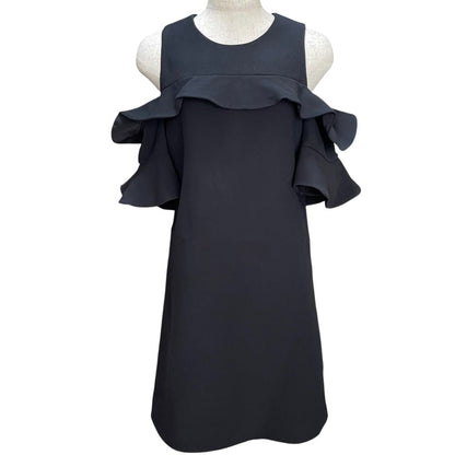 Louis Vuitton Frill Open Shoulder Dress Dress