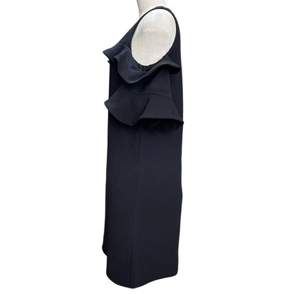 Louis Vuitton Frill Open Shoulder Dress Dress