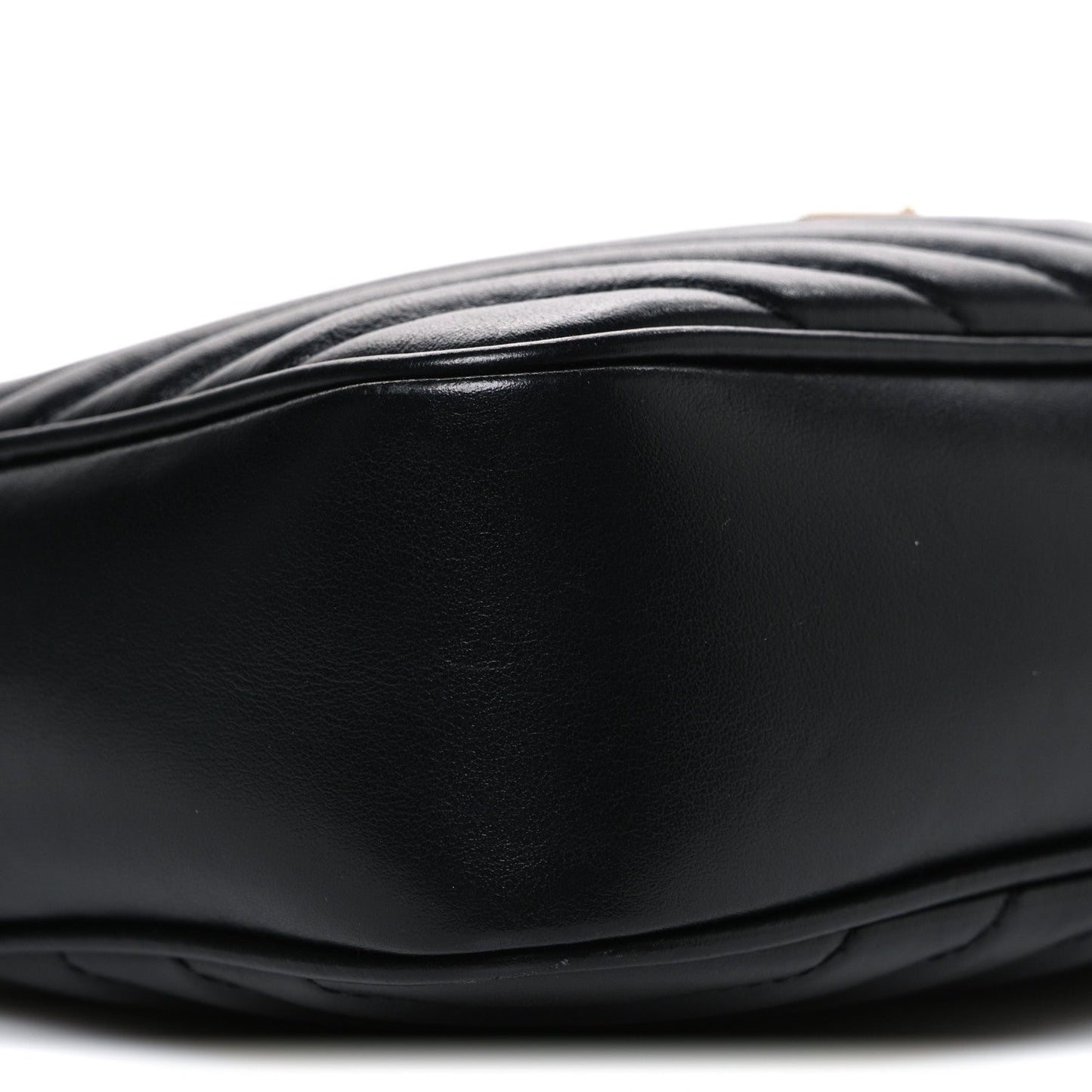 Calfskin Matelasse Monogram Lou Camera Bag Black